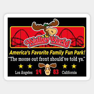 Walley World America's Favorite Family Fun Park Magnet